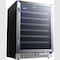 Edgestar 24 Inch Wide 53 Bottle BuiltIn Single Zone Wine Cooler with Reversible Door and LED Lighting CWR532SZ - alternate 3
